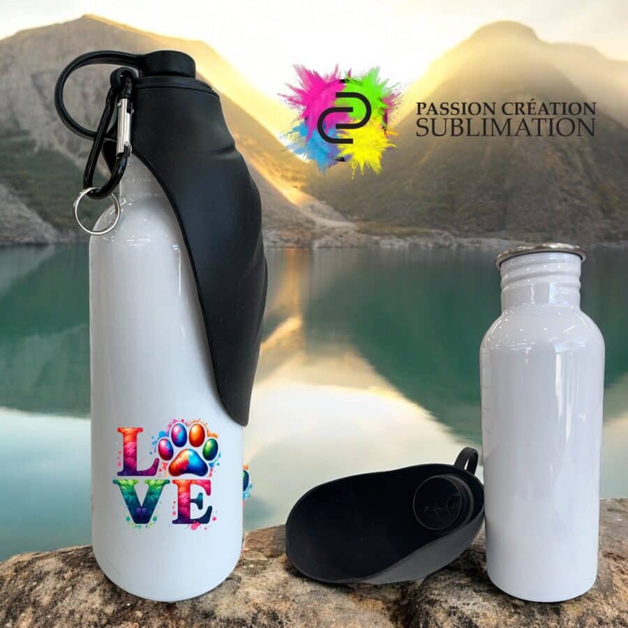 Bouteille pour chien avec distributeur d’eau – Image 2