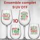 UV DTF de Noël pour coupe à vin (série 2) – Image 11