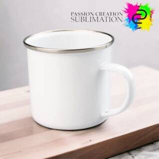 Tasse énamel  pour sublimation