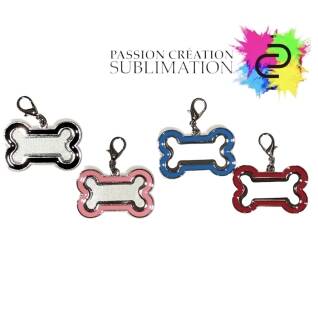 Médaillon de chien pour sublimation