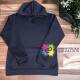 Hoodie pour adulte 100% polyester couleur supplémentaire – Image 5