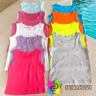 Camisole enfant pour sublimation unisexe