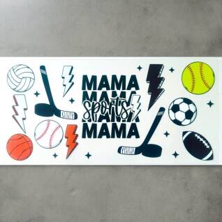 UV DTF « Maman Sports »