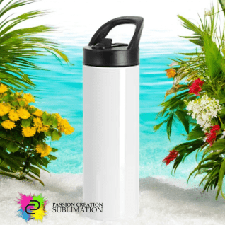 Tumbler 20oz visant stainless steel bouchon noir