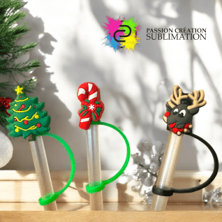 Bouchon de paille de Noël