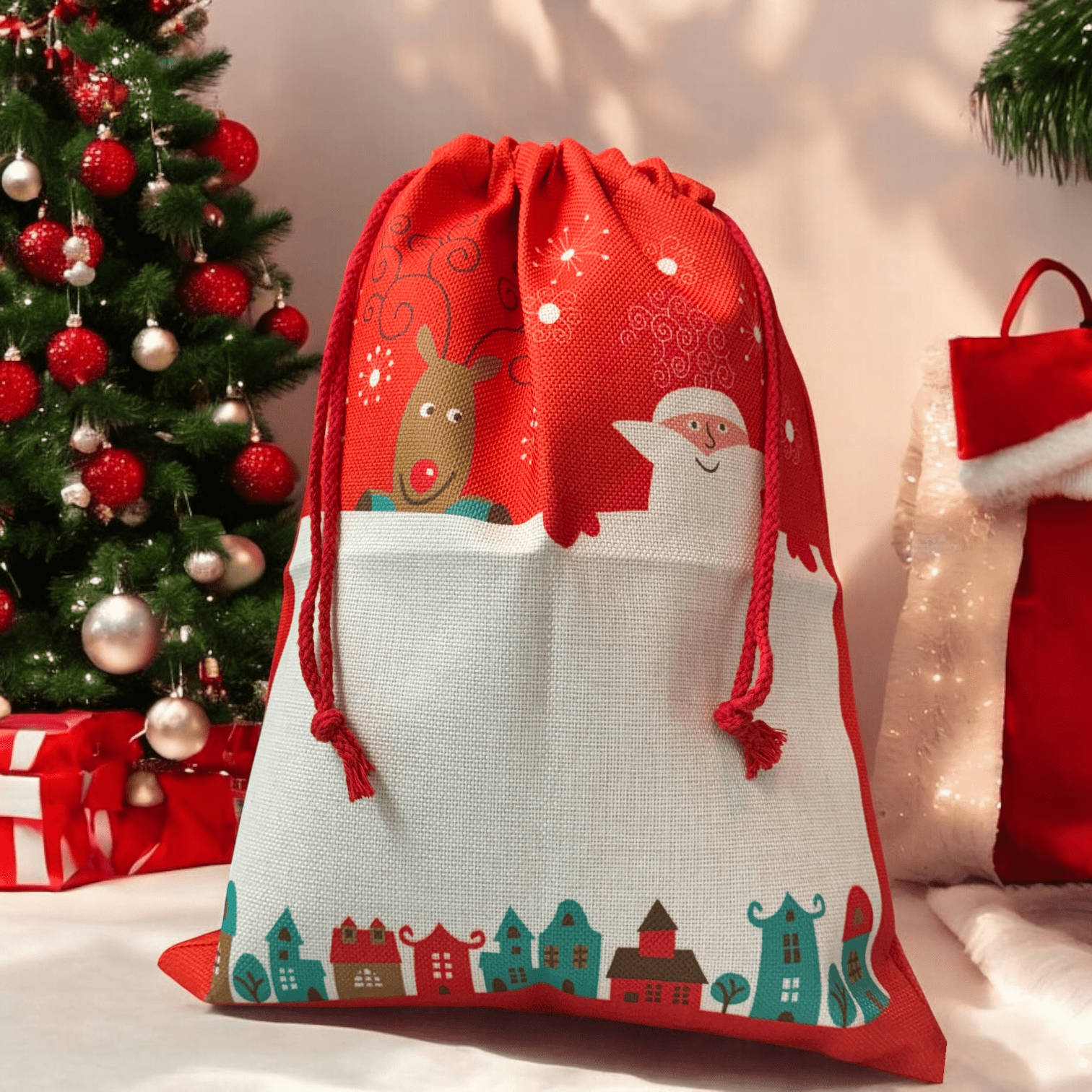 Sac de Noël pour sublimation – Image 2