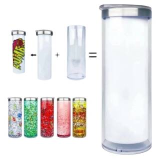 Tumbler snowglobe pour sublimation