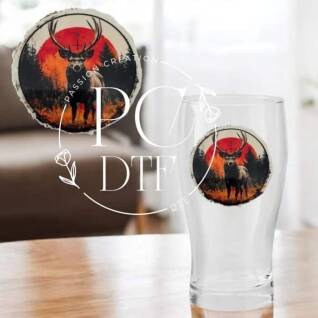 UV DTF chasse et chevreuil