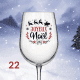 UV DTF de Noël pour coupe à vin (série 1) – Image 23