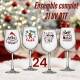 UV DTF de Noël pour coupe à vin (série 1) – Image 25