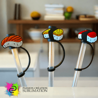 Bouchon de paille sushis