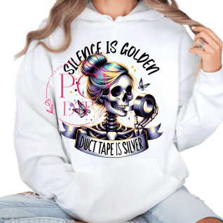 DTF "Silence is golden"