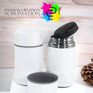 Thermos 28oz pour nourriture pour sublimation