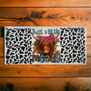 UV DTF vache highland « Just a little moody »