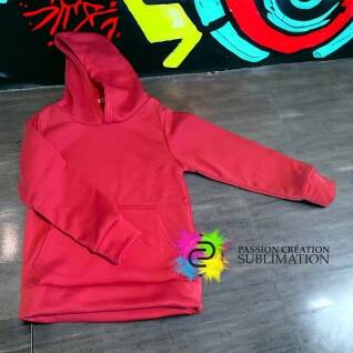 Hoodie enfant rose Barbie polyester