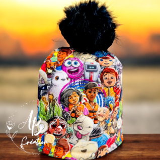 Tuque doublée polar personnage pour enfant