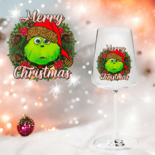 UV DTF de Noël Merry Christmas