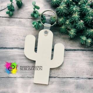 Porte-clé cactus pour sublimation