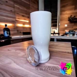 Verre de bière 20oz en stainless steel pour sublimation