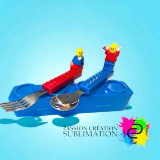 Ensemble ustensile lego pour enfant