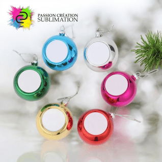 Boule de Noël pour sublimation