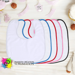 Bavette pour bébé pour sublimation