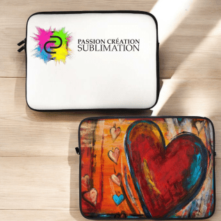 Étui à portable en Néoprène pour sublimation 15po