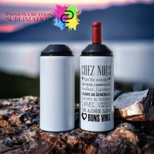 Refroidisseur à vin pour sublimation blanc brillant