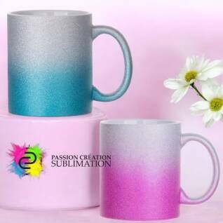 Tasse en céramique brillante pour sublimation
